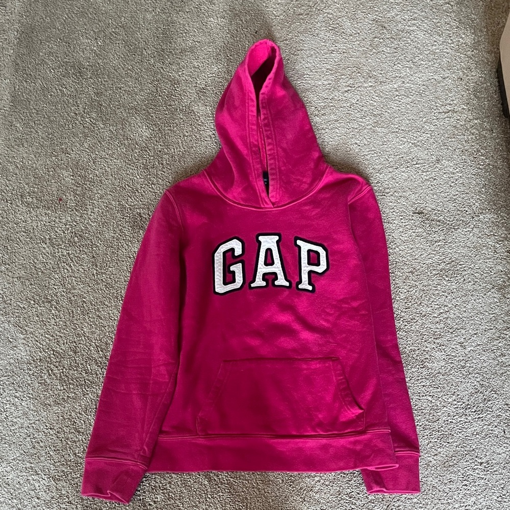 GAP Fuchsia Hoodie with Logo